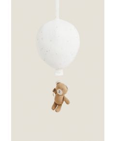 Zara Детская музыкальная мягкая игрушка с медведем, свисающим на воздушном шаре