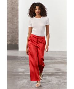 Zara Футболка из хлопка supima® cotton , Цвет: Белый, Размер: S