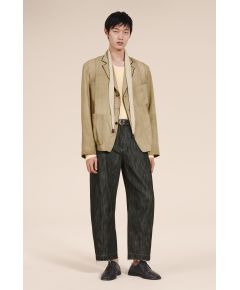 Zara Полосатый блейзер - лимитированная коллекция , Цвет: Бежевый, Размер: S (US S)