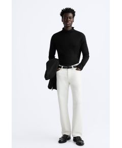 Zara Кожаные монашки, Цвет: Черный, Размер: 40