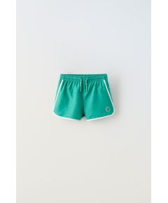 Zara   6-14 лет / короткие плавательные шорты , Цвет: Зеленый, Размер: 6-7 лет (120 см)