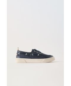 Zara Спортивные палубные туфли, Цвет: Синий, Размер: 29 (18,3 см)