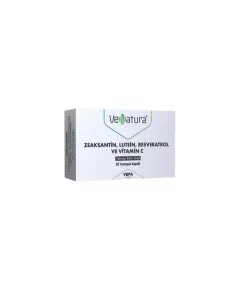 Venatura Zeaksatin, Lutein, Resveratrol and Vitamin C, пищевая добавка, 30 капсул