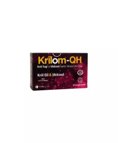 Krilom QH Krill Oil & Ubikinol, 30 капсул