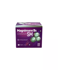 Magnimore B6 SM, пищевая добавка с магнием, 30 саше