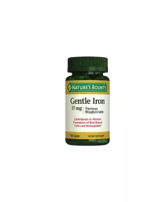 Natures Bounty Gentle Iron 17 мг 60 капсул