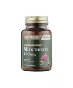 Nutraxin Herbal Milk Thistle 200мг 60 капсул