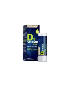 Nutraxin Vitamin D3, пищевая добавка, капли 10 мл.