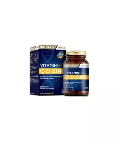 Nutraxin Vitamin Max C.D Zinc 60 таблеток