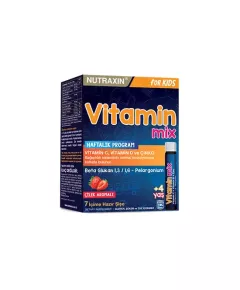 Nutraxin vitamin mix со вкусом клубники, 25 Мл x 7 Саше