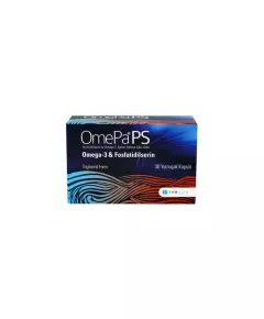 OmePa PS, Omega 3 + Phosphatidylserine, 30 капсул