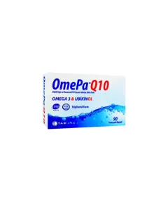 OmePa-Q10 Omega3 + Ubiquinol 90 капсул