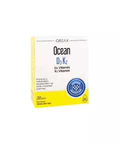 Orzax Ocean Vitamin D3K2, капли 20 мл