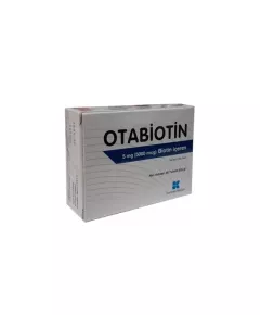 Otabiotin 5 мг biotin, пищевая добавка, 60 таблеток