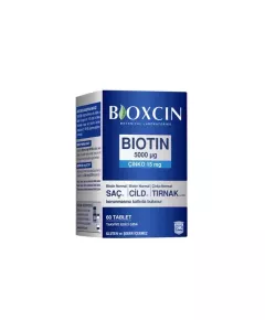 Bioxcin BioTin Tablet 5000 мкг 60 таблеток