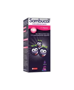 Sambucol Kids Black Экстракт чёрной бузины, Сироп 120 мл