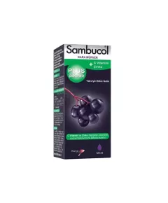 Sambucol Plus, Sugar Free, чёрная бузина, сироп 120 мл