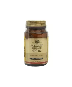 Solgar Folacin (Folic Acid), фолиевая кислота, 400 мкг 100 таблеток