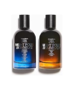 Набор Zara Night Pour Homme II Парфюмированная вода 100 мл + Zara Night Pour Homme III Парфюмированная вода 100 мл для мужчин