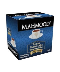 Mahmood Coffee Middle Sugar Package Готово турецкое кофе 8 г 12