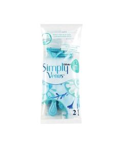 Gillette Simply Venus 2 Бритва одноразового использования, 2 штуки