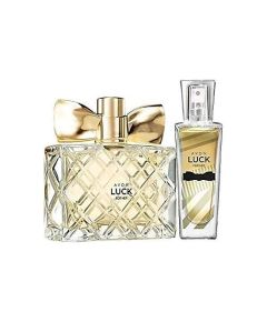 Avon Luck Парфюмированная вода 50 мл для женщин Двойной набор 50 + 30 Toplam 80 мл.