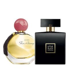 AVON для женщин Far Away Парфюмированная вода 50 мл + Little Black Dress Парфюмированная вода 50 мл Парфюм набор