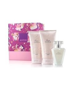 Avon Rare Pearls для женщин Losyon и Гель для душа Подарочный набор