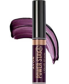 Avon Power Stay Stain Жидкая матовая помада After Dark