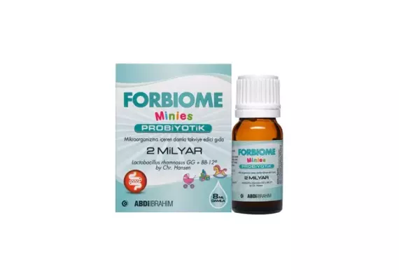 Forbiome Minies Probiotics - пробиотик, 2 миллиарда микроорганизмов, капли 8 мл