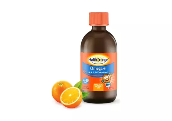 Haliborange Fish oil - Omega-3, сироп 300 мл со вкусом апельсина