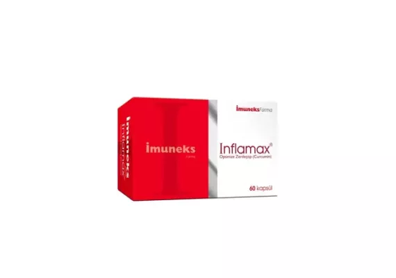 Imuneks Inflamax Optimize, пищевая добавка с куркумином, 60 капсул