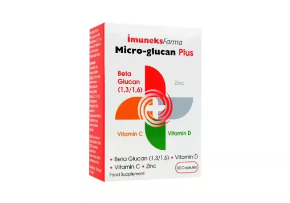 Imuneks Micro Glucan Plus Beta Glucan 30 капсул