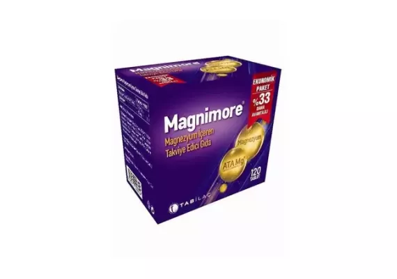 Magnimore, пищевая добавка, 120 таблеток