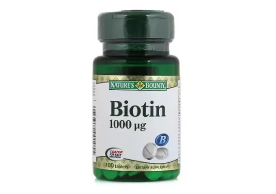 Natures Bounty Biotin 5000 мкг 72 капсулы