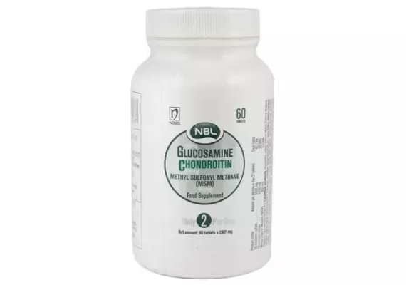 NBL Glucosamine Condroitin MSM 60 Таблеток