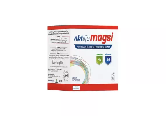 NBT Life Magsi Magnesium и B6 Vitamin 90 капсул