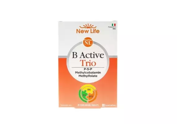 New Life B Active Tri, пищевая добавка, 30 капсул