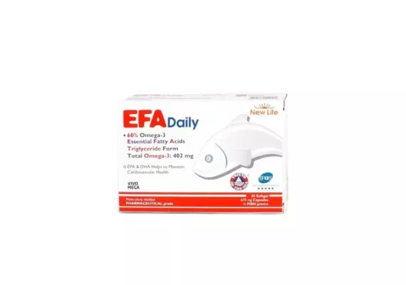 New Life Efa Daily Omega 3 670 мг 30 капсул