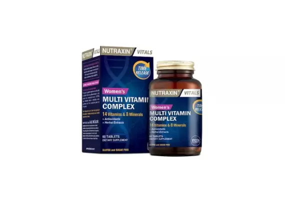 Nutraxin Multivitamin Mineral Complex Woman 60 Таблеток