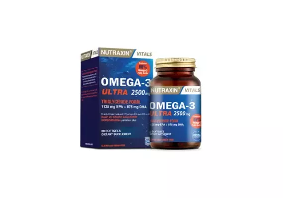 Nutraxin Omega 3 Ultra 2500 мг 30 капсул