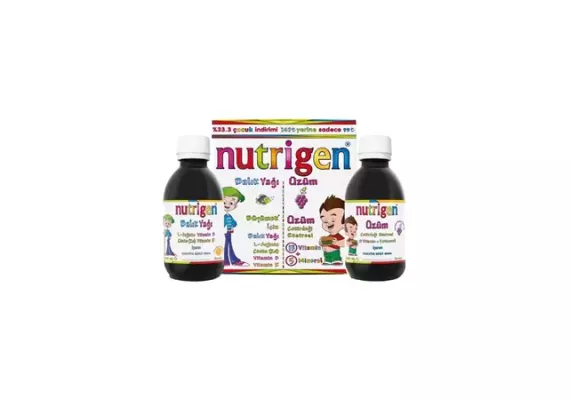 Nutrigen Сироп с Рыбьим жиром 200 мл + Виноградный сироп 200 мл, витаминный комплекс