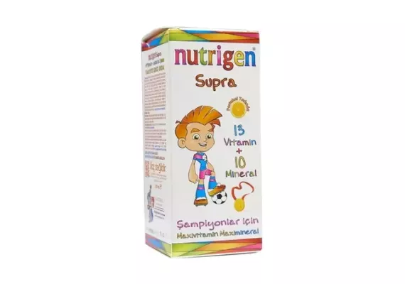 Nutrigen Supra, витаминный сироп с ароматом апельсина 200 мл