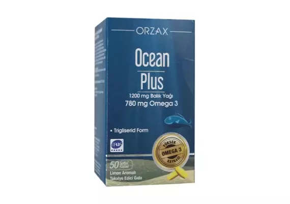 Orzax Ocean Plus Omega 3 1200 мг 50 капсул