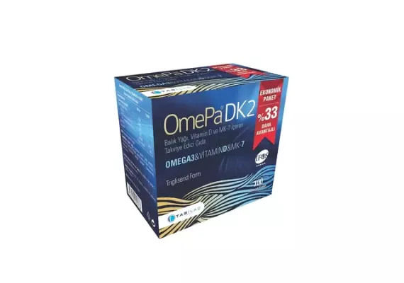 Omepa DK2 Omega 3 Vitamin D, 100 капсул