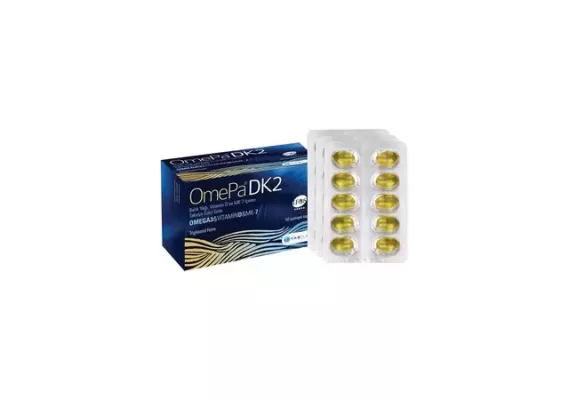 OmePa DK2 Omega 3 + Vitamin D, 50 капсул