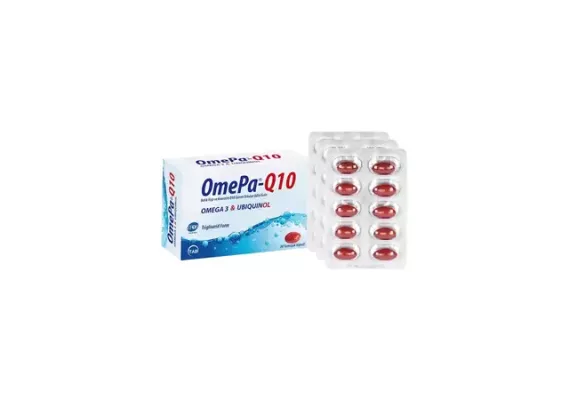 OmePa-Q10 Omega3 + Ubiquinol 30 капсул