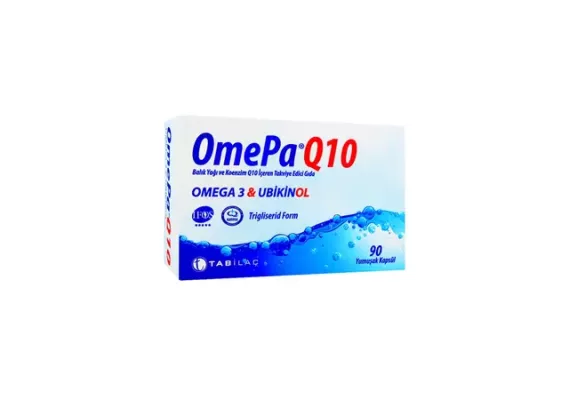 OmePa-Q10 Omega3 + Ubiquinol 90 капсул