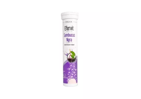 Orzax Effervit Sambucus nigra 20 быстрорастворимых таблеток