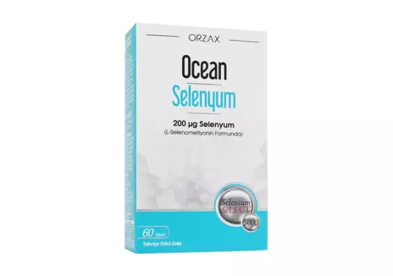 Orzax Ocean 200 MCG Selenium 60 таблеток